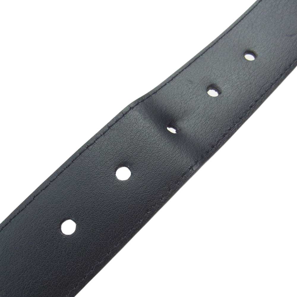LOUIS VUITTON ルイ・ヴィトン M9402 ダミエ グラフィット サンチュール ポンヌフ レザー ベルト ブラック系【中古】