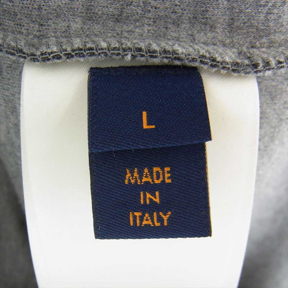 LOUIS VUITTON ルイ・ヴィトン 21SS LVSE DOUBLE FACE TRAVEL JERSEY HOODIE ピン トラベル パーカー グレー系 L【美品】【中古】