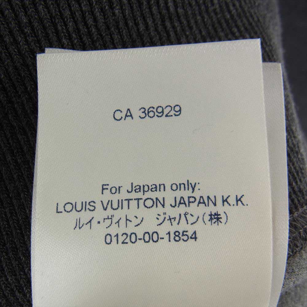 LOUIS VUITTON ルイ・ヴィトン 21SS LVSE DOUBLE FACE TRAVEL JERSEY HOODIE ピン トラベル パーカー グレー系 L【美品】【中古】