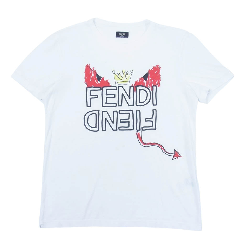 FENDI モンスターTシャツホワイト 美品 | hartwellspremium.com