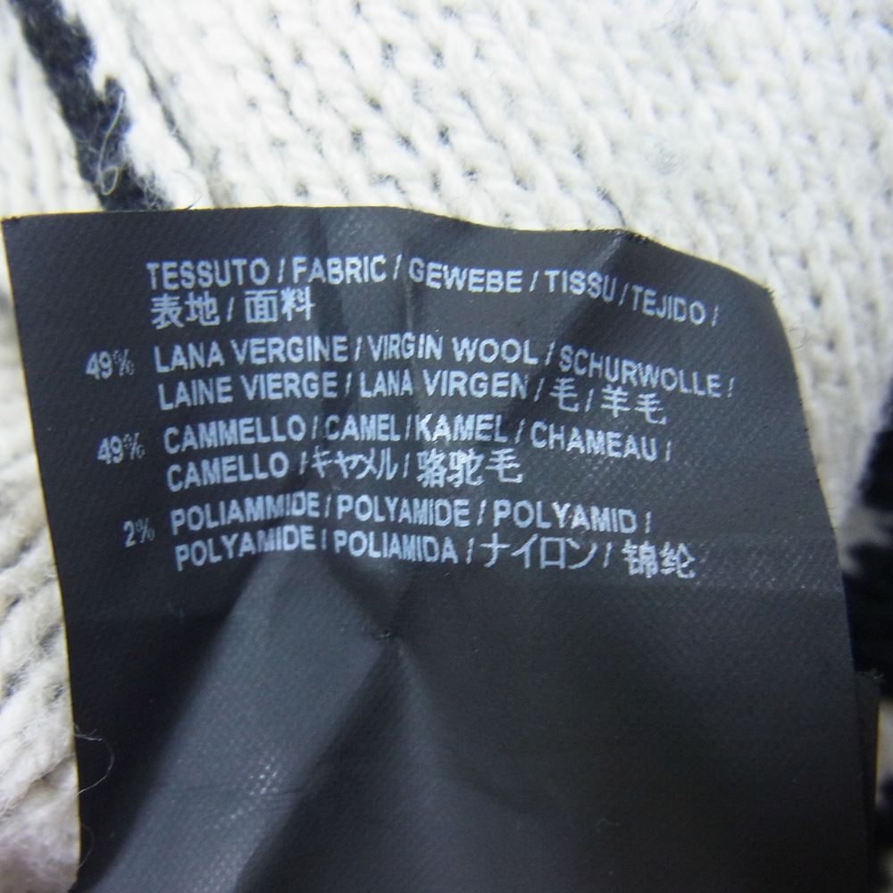 BALENCIAGA バレンシアガ 17AW 518131 T1471  オールオーバー ロゴ 総柄 クルーネック ニット ブラック系 40【中古】