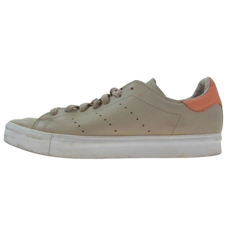 adidas アディダス M17183 STAN SMITH ローカット スニーカー ベージュ系 27.0cm 【中古】