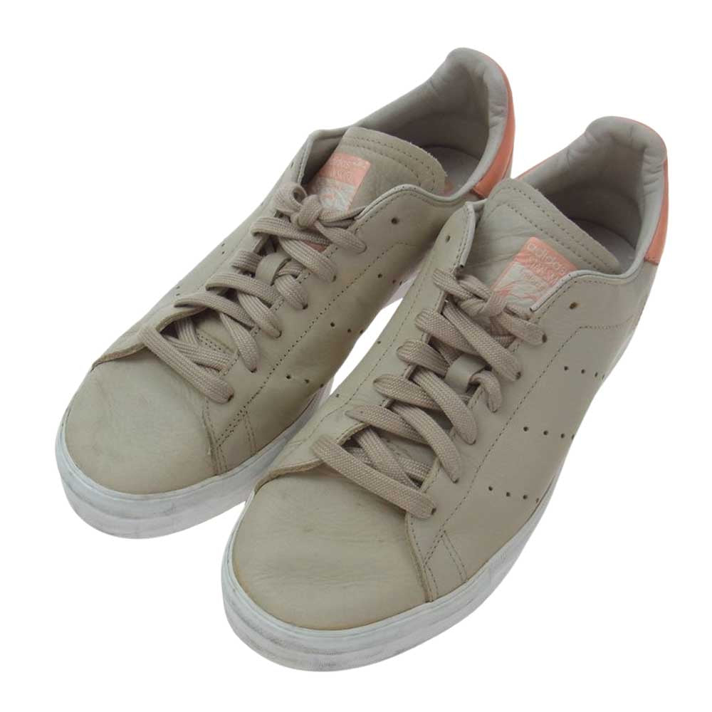 adidas アディダス M17183 STAN SMITH ローカット スニーカー ベージュ系 27.0cm 【中古】