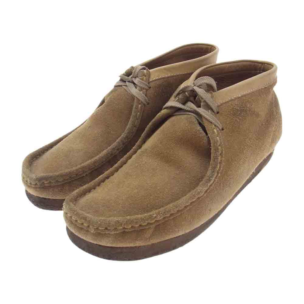 Clarks クラークス 35405 WALLABEE ワラビー ブーツ シューズ ライトブラウン系 28.0cm【中古】