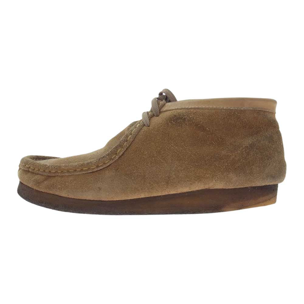 Clarks クラークス 35405 WALLABEE ワラビー ブーツ シューズ ライトブラウン系 28.0cm【中古】