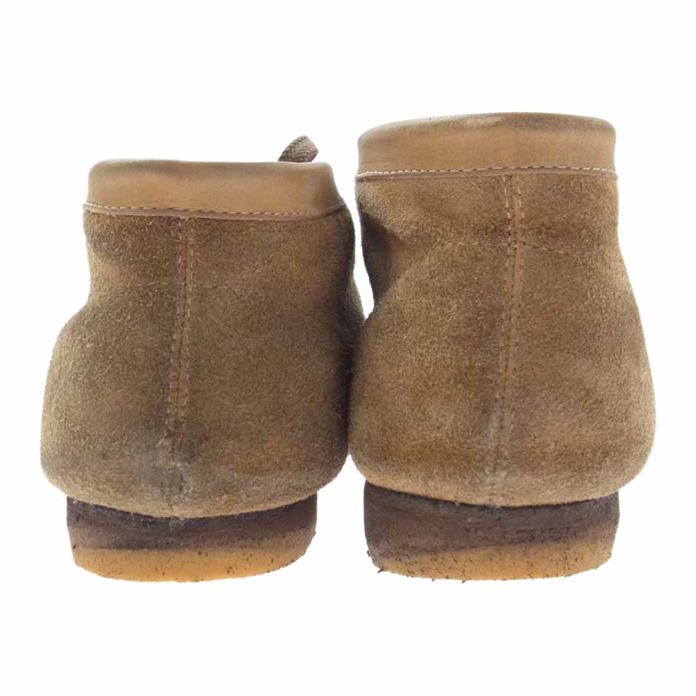 Clarks クラークス 35405 WALLABEE ワラビー ブーツ シューズ ライトブラウン系 28.0cm【中古】