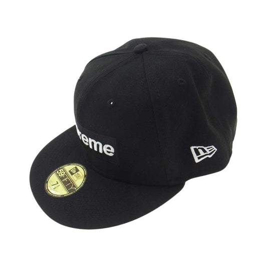 Supreme シュプリーム 21AW new era No Comp Box Logo Cap ニューエラ ノー コンプ ボックス ロゴ キャップ ブラック系【新古品】【未使用】【中古】