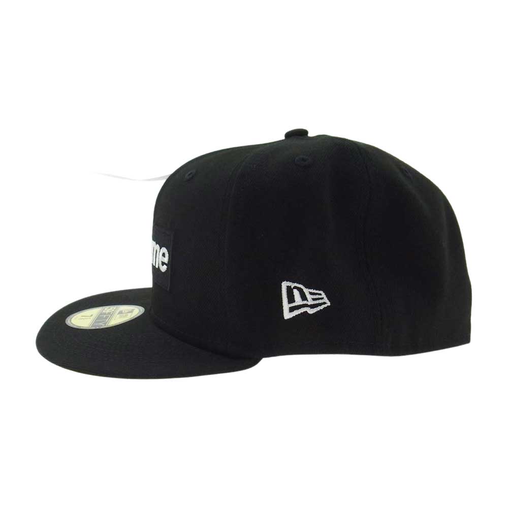 Supreme シュプリーム 21AW new era No Comp Box Logo Cap ニューエラ ノー コンプ ボックス ロゴ キャップ ブラック系【新古品】【未使用】【中古】