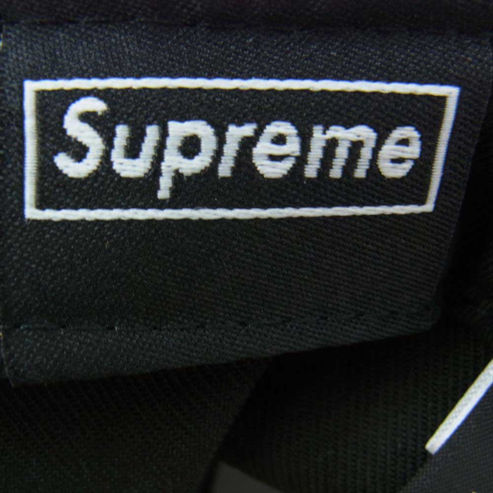 Supreme シュプリーム 21AW new era No Comp Box Logo Cap ニューエラ ノー コンプ ボックス ロゴ キャップ ブラック系【新古品】【未使用】【中古】