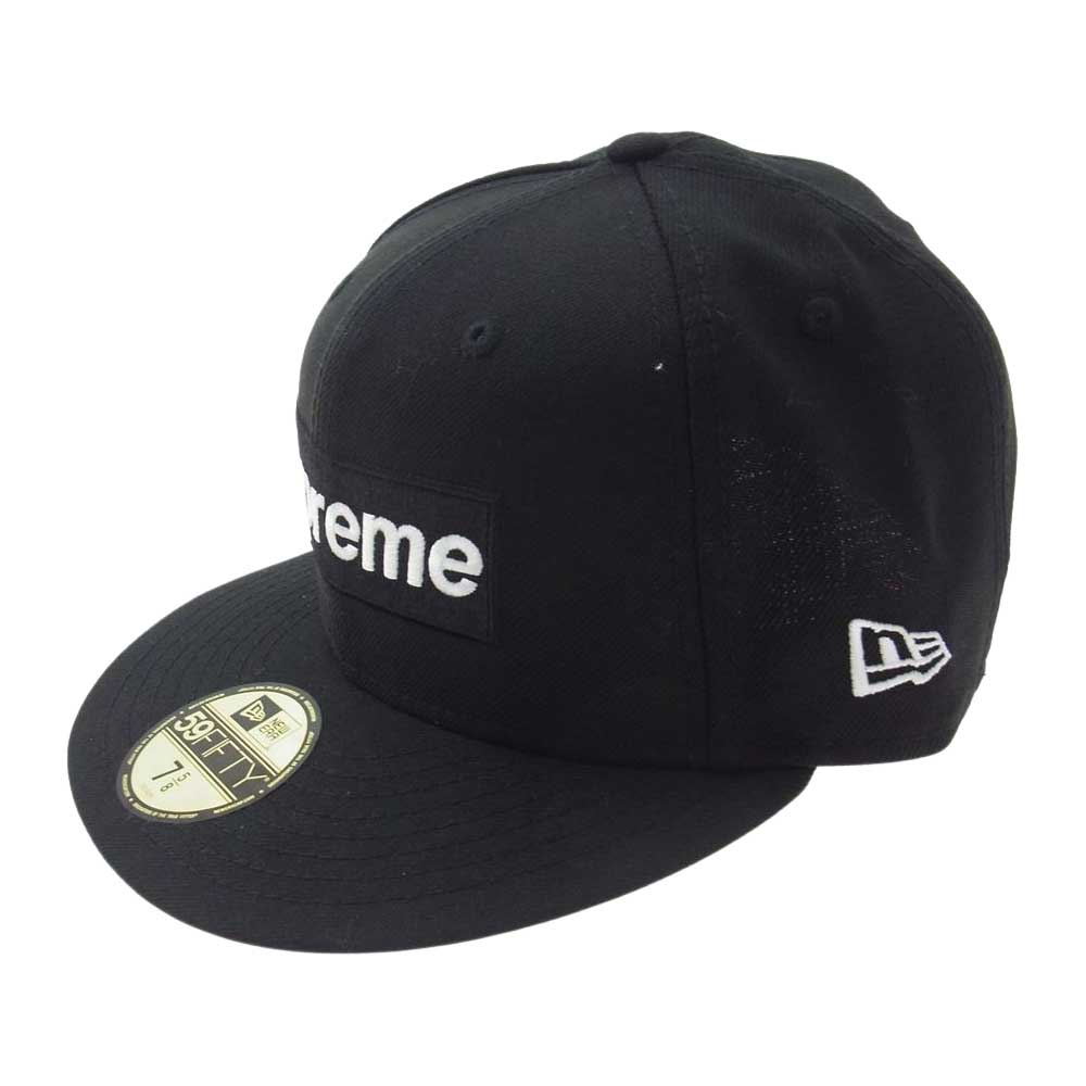 Supreme シュプリーム 20AW 22AW New Era ニューエラ World Famous Box Logo Cap ボックス ロゴ キャップ ブラック系【新古品】【未使用】【中古】