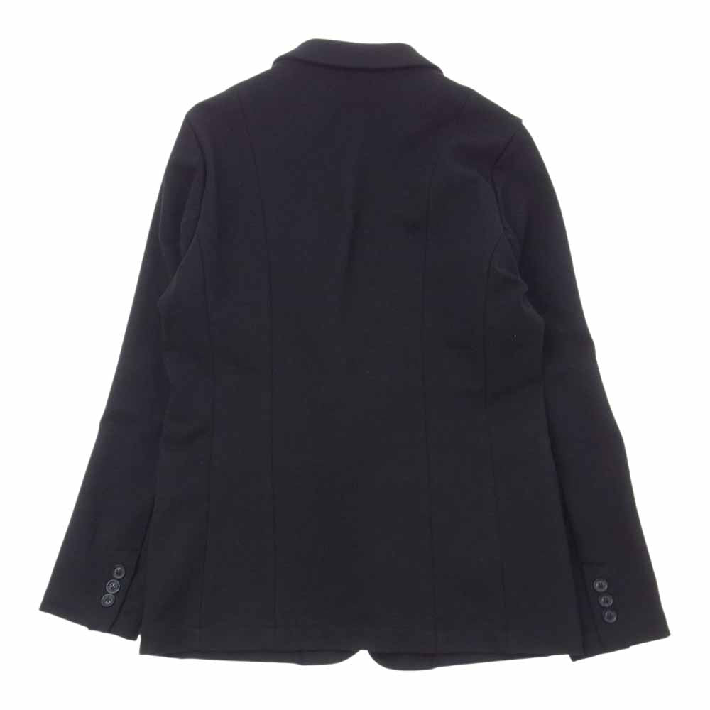 junhashimoto ジュンハシモト 1032020014 COMFORT JACKET ジャージ コンフォート テーラード 2B ジャケット  ブラック系【美品】【中古】