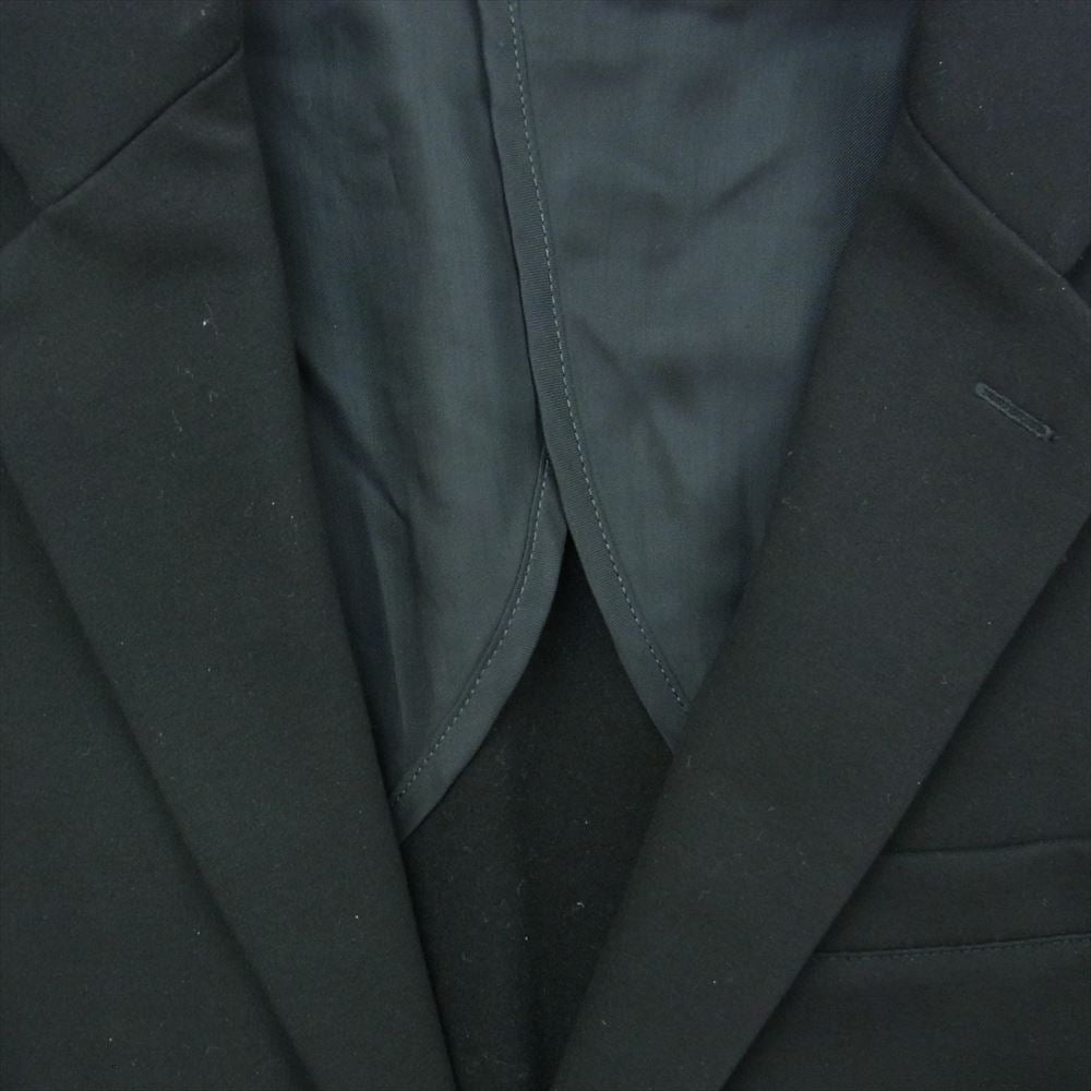 junhashimoto ジュンハシモト 1032020014 COMFORT JACKET ジャージ コンフォート テーラード 2B ジャケット  ブラック系【美品】【中古】