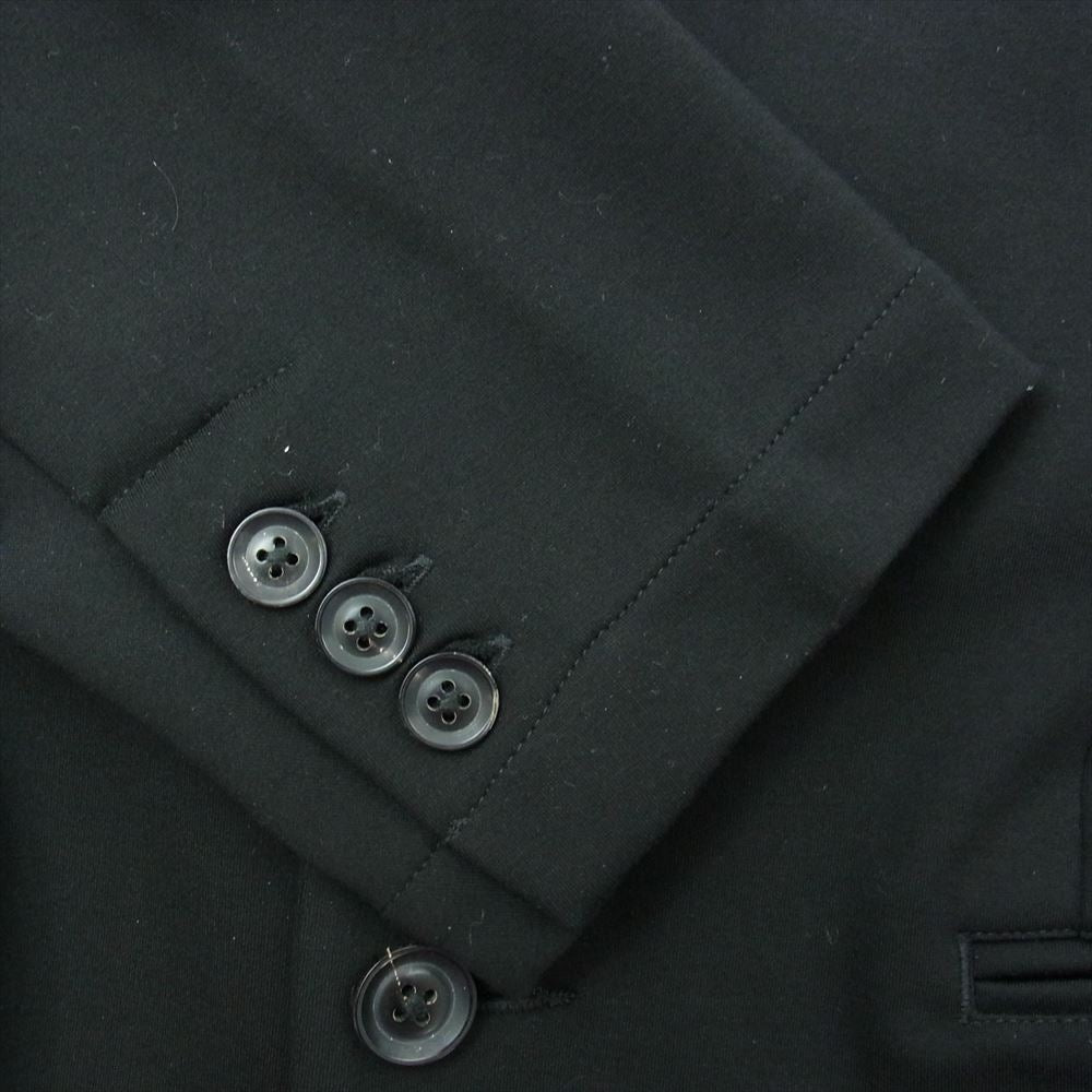junhashimoto ジュンハシモト 1032020014 COMFORT JACKET ジャージ コンフォート テーラード 2B ジャケット  ブラック系【美品】【中古】