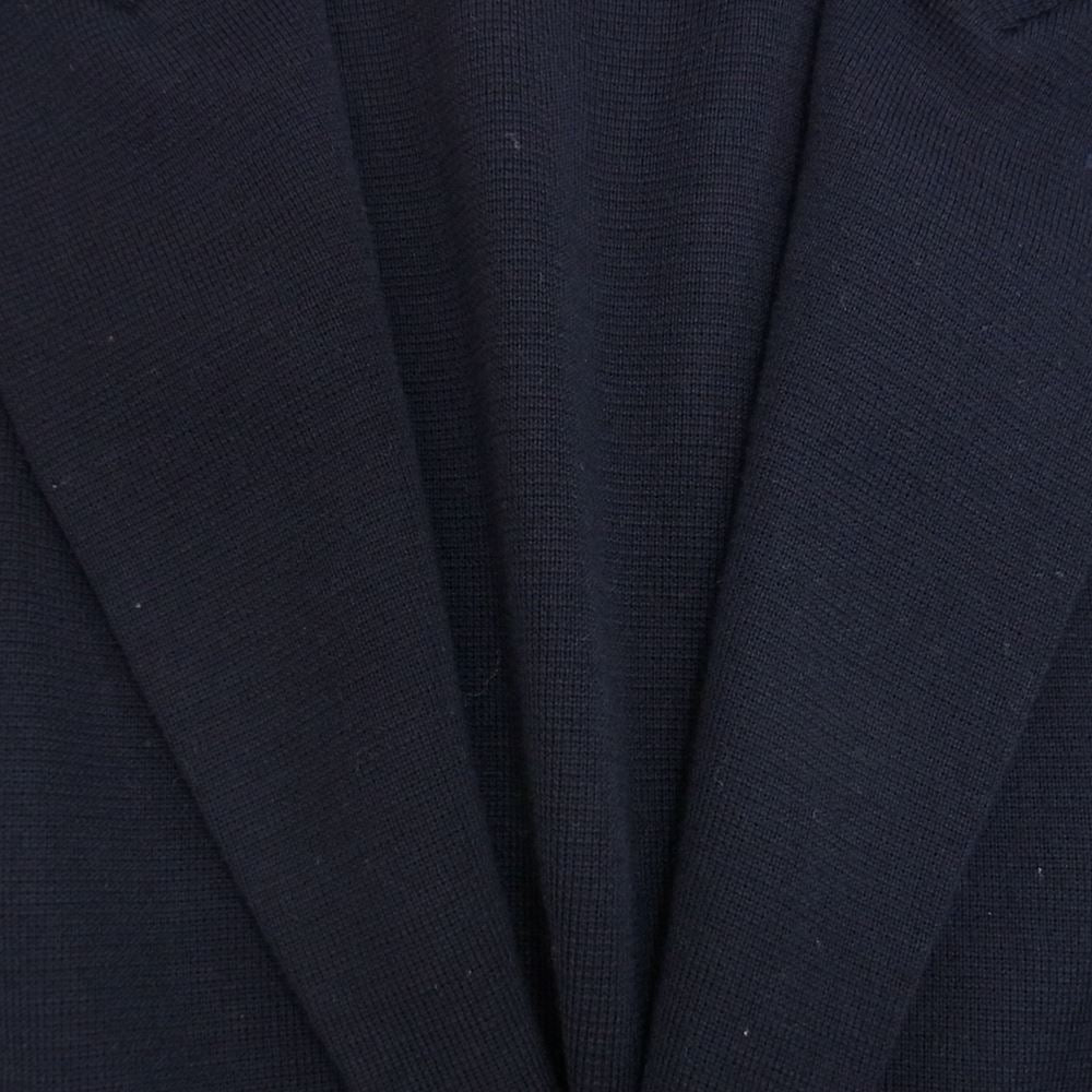 LARDINI ラルディーニ 811 ニット テーラード 2B ジャケット ネイビー系 S【中古】