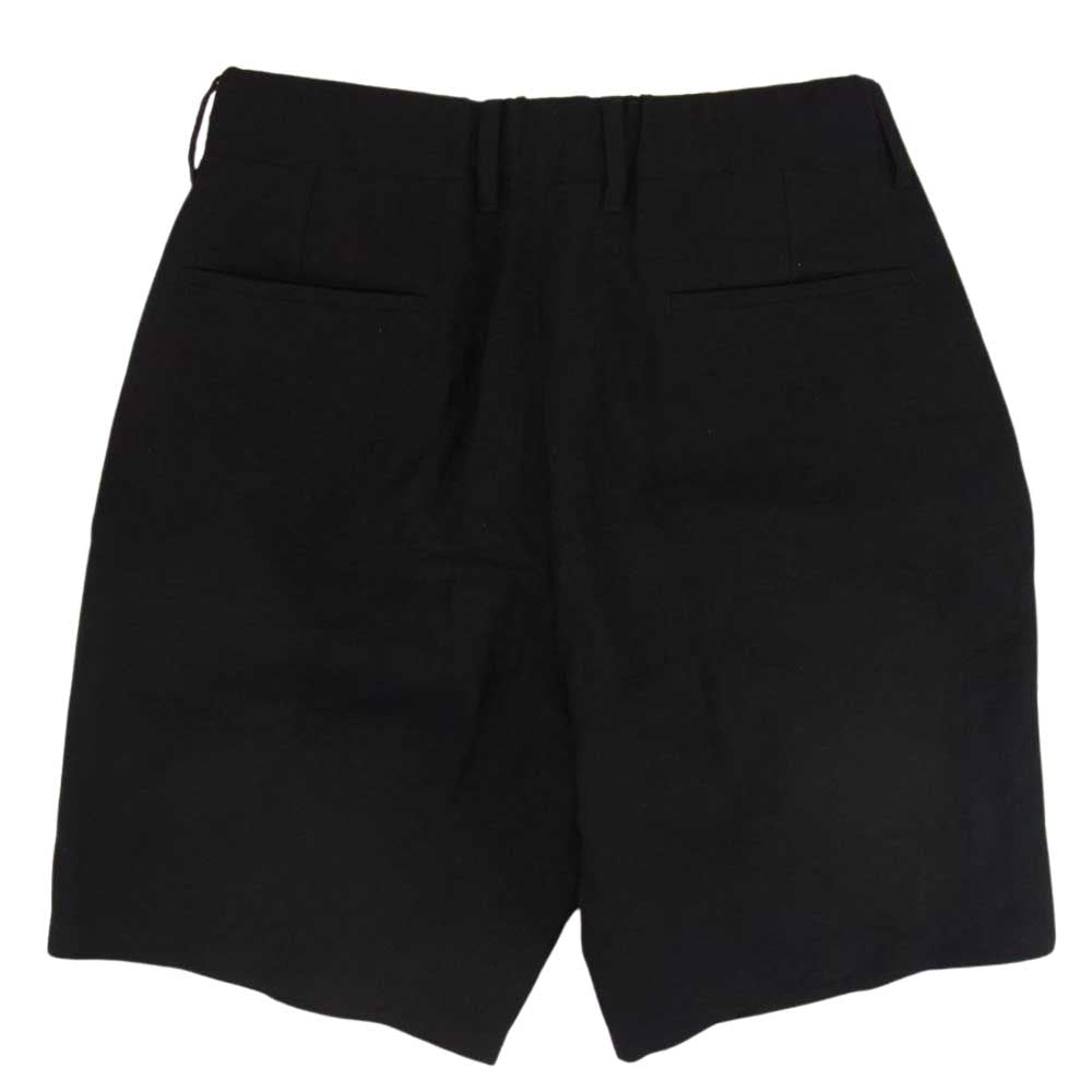 VAINL ARCHIVE ヴァイナルアーカイブ 22SS VAS22012 リネン ウール ショート パンツ ブラック系 M【中古】