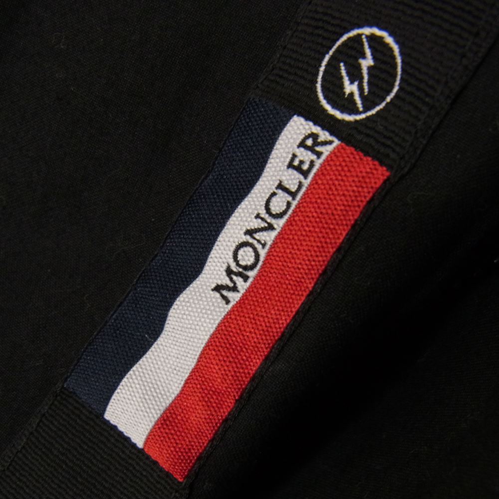 MONCLER モンクレール ×FRAGMENT フラグメント GENIUS ジーニアス BEPOP ビーポップ モッズ コート ブラック系 1【中古】