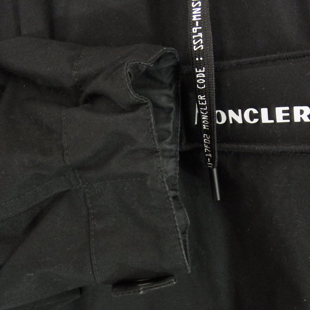 MONCLER モンクレール ×FRAGMENT フラグメント GENIUS ジーニアス BEPOP ビーポップ モッズ コート ブラック系 1【中古】