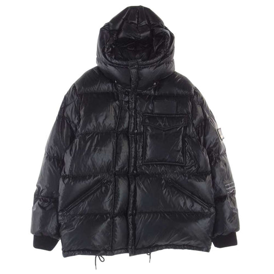 MONCLER モンクレール ×FRAGMENT フラグメント GENIUS ジーニアス ANTHEM アンセム ダウン ジャケット ブラック系 1【中古】