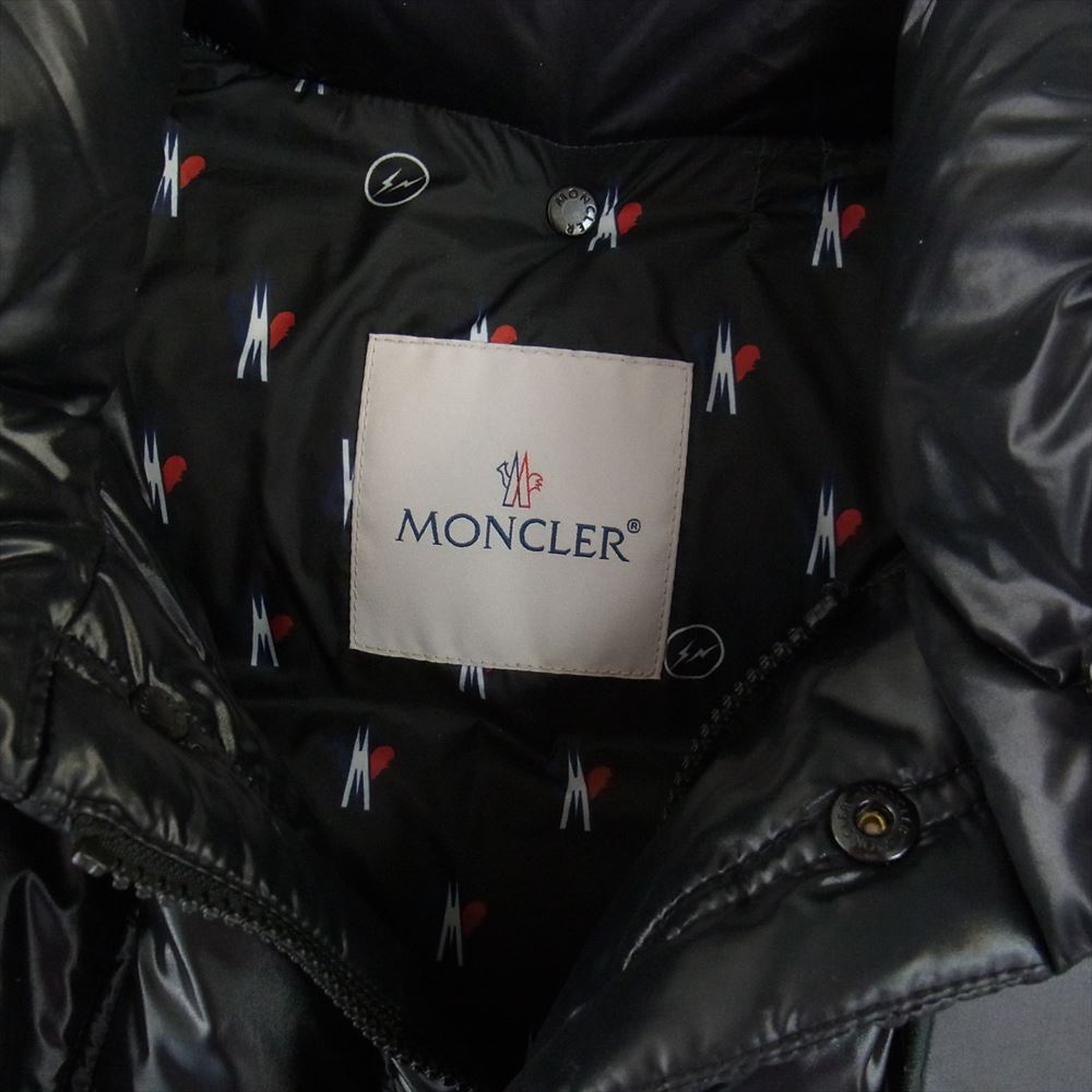 MONCLER モンクレール ×FRAGMENT フラグメント GENIUS ジーニアス ANTHEM アンセム ダウン ジャケット ブラック系 1【中古】