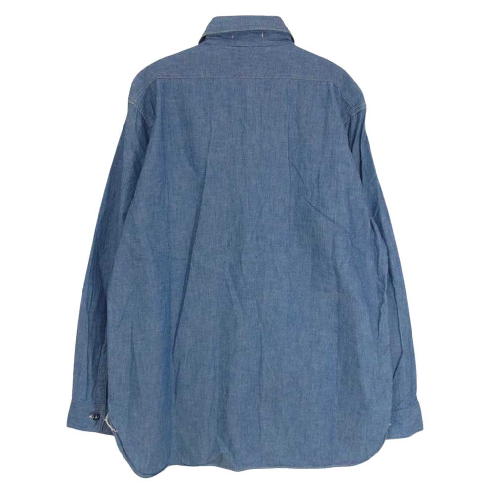 orSlow オアスロウ VINTEGE FIT DENIM SHIRT ヴィンテージ フィット デニム シャツ インディゴブルー系 1【美品】【中古】