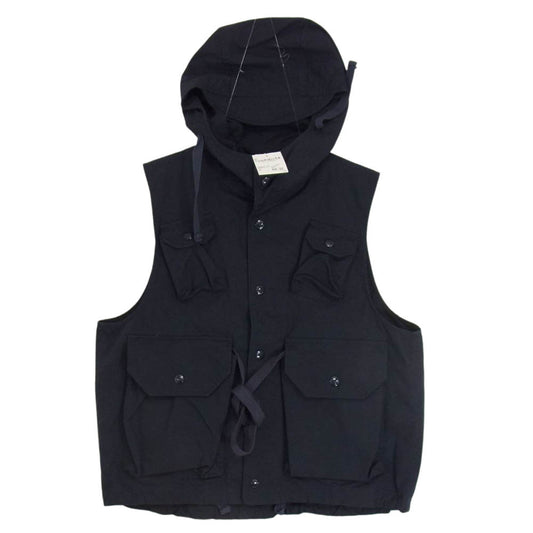 Engineered Garments エンジニアードガーメンツ Field Vest フィールド フード ベスト ダークネイビー系 XS【美品】【中古】