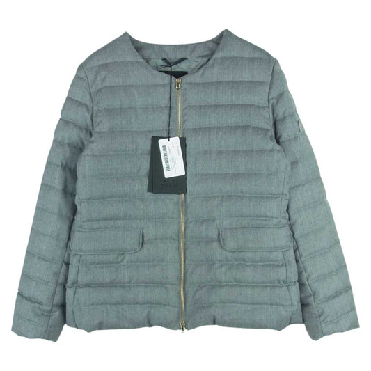 TATRAS タトラス 19AW LTA19A4648 SPINOZA ノーカラー ダウン ジャケット グレー系 02【新古品】【未使用】【中古】
