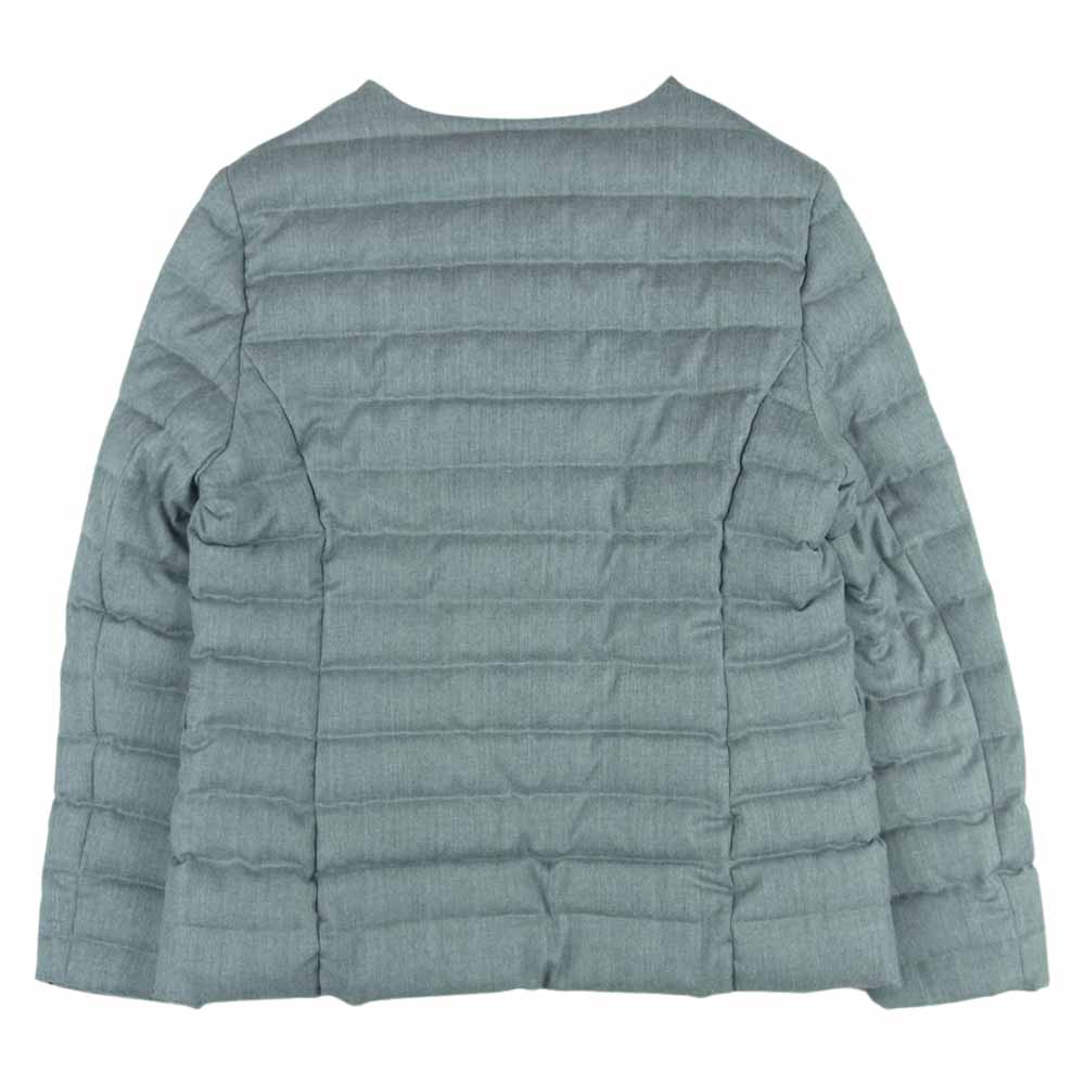 TATRAS タトラス 19AW LTA19A4648 SPINOZA ノーカラー ダウン ジャケット グレー系 02【新古品】【未使用】【中古】