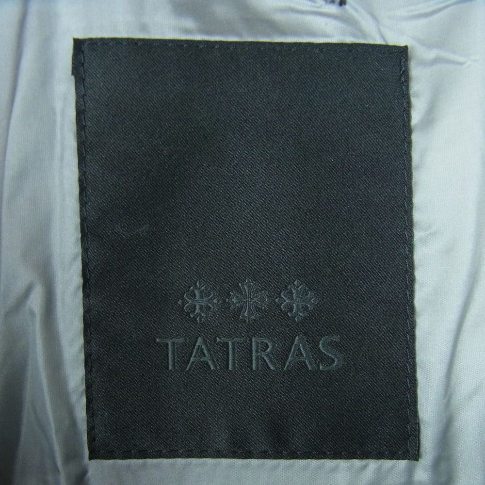 TATRAS タトラス 19AW LTA19A4648 SPINOZA ノーカラー ダウン ジャケット グレー系 02【新古品】【未使用】【中古】
