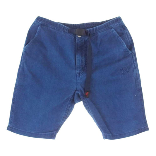 nonnative ノンネイティブ NN-P2160 × GRAMICCI CLIMBER EASY SHORTS グラミチ イージー ショーツ ショート パンツ インディゴブルー系 1【中古】