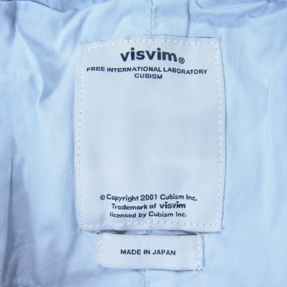 VISVIM ビズビム 13SS 0113105008027 CHINO SHORTS KANO CORDUROY ショーツ コーデュロイ ショート パンツ ライトブルー系 1【中古】