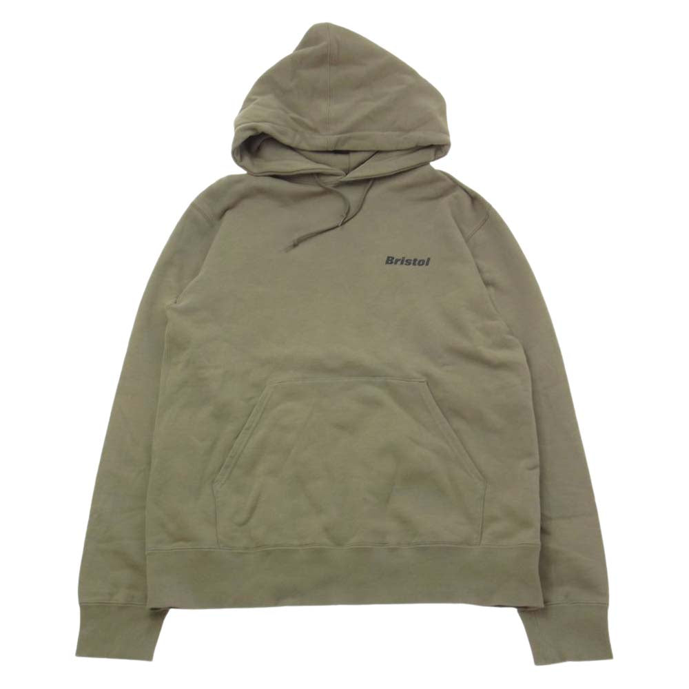 F.C.R.B. エフシーアールビー 22ss  FCRB-20055 FCRB-20058 F.C.Real Bristol FCRB エフシー レアルブリストル AUTHENTIC LOGO SWEAT HOODIE ロゴプリントスウエット パーカー EMBLEM SWEAT PANTS エンブレム スウエット パンツ 上下 セットアップ オリーブ系【中古】