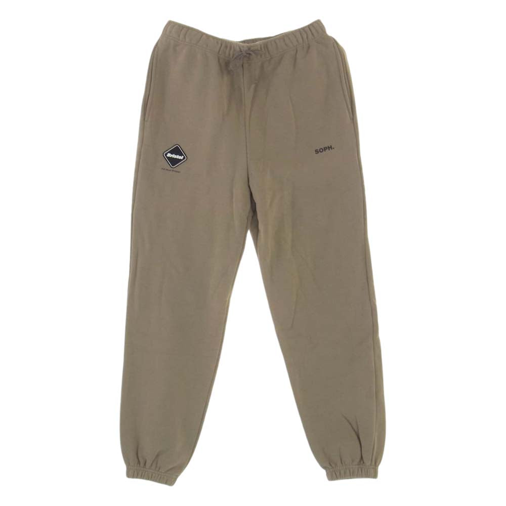 F.C.R.B. エフシーアールビー 22ss  FCRB-20055 FCRB-20058 F.C.Real Bristol FCRB エフシー レアルブリストル AUTHENTIC LOGO SWEAT HOODIE ロゴプリントスウエット パーカー EMBLEM SWEAT PANTS エンブレム スウエット パンツ 上下 セットアップ オリーブ系【中古】