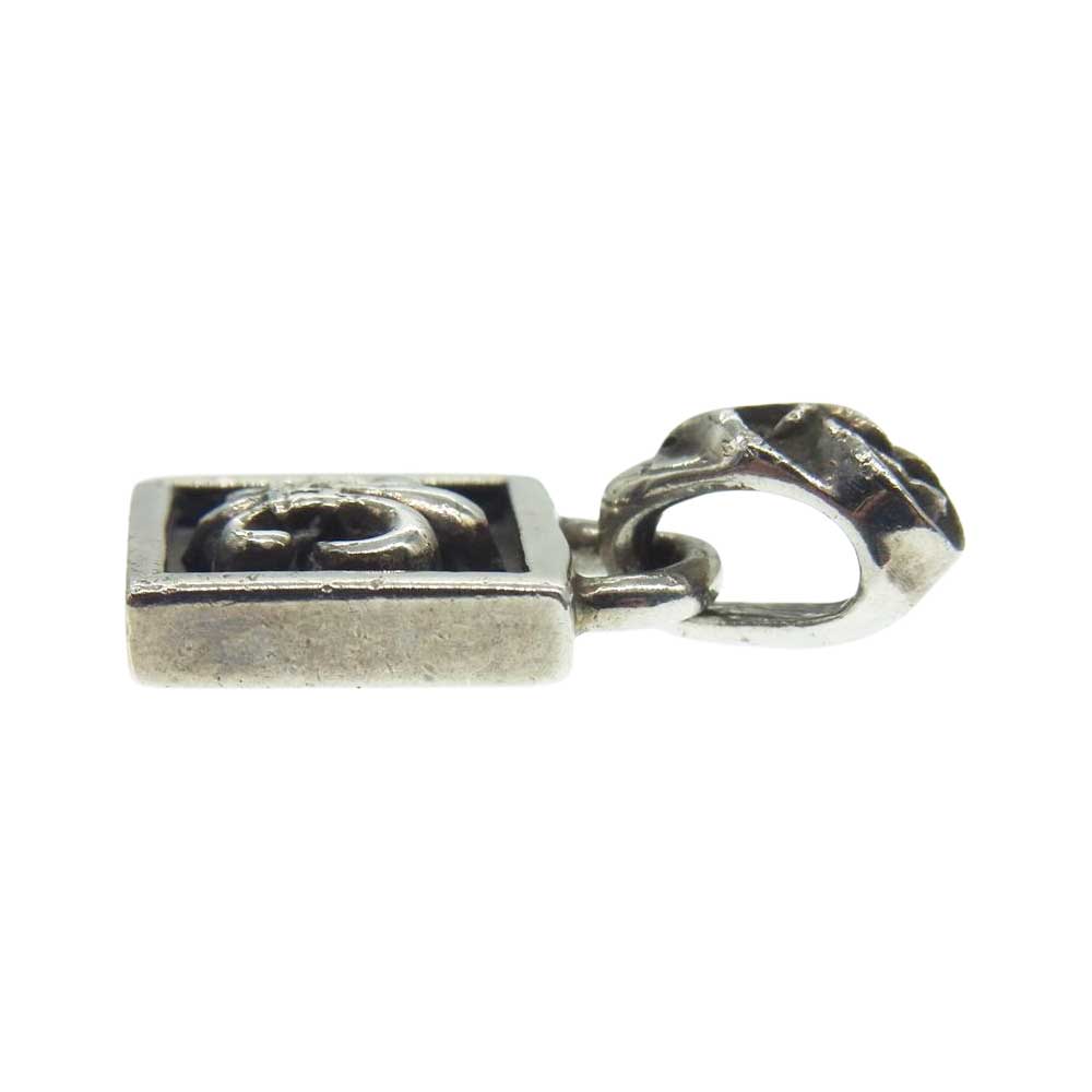 CHROME HEARTS クロムハーツ（原本無） FRAMED BS FLUER フレームド BSフレア チャーム ペンダントトップ シルバー系【中古】
