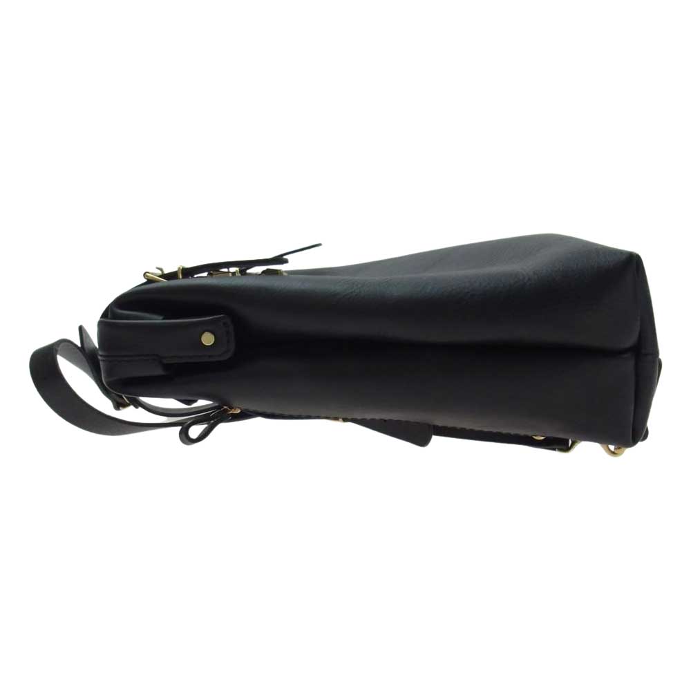 HERZ ヘルツ R-143-BK Lax Ruck ラックス オールレザー リュック ブラック系【美品】【中古】