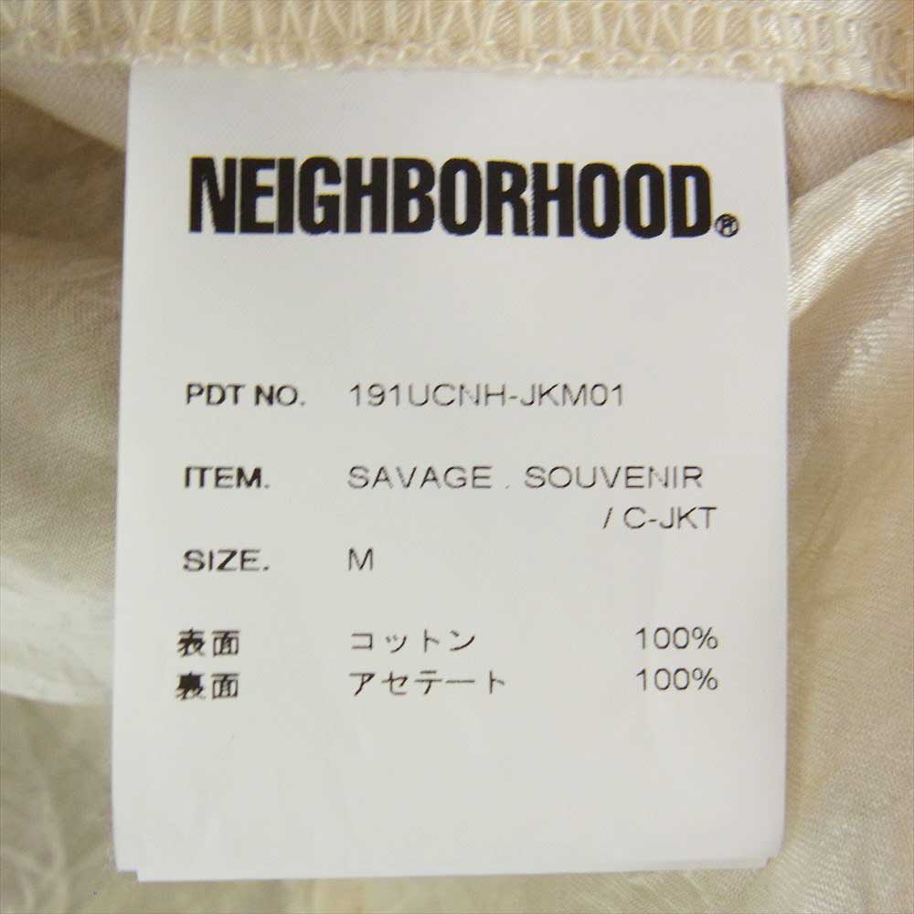 NEIGHBORHOOD ネイバーフッド 19SS  191UCNH-JKM01 SAVAGE.SOUVENIR/C-JKT サベージ スーベニア ジャケット  ネイビー系 M【中古】