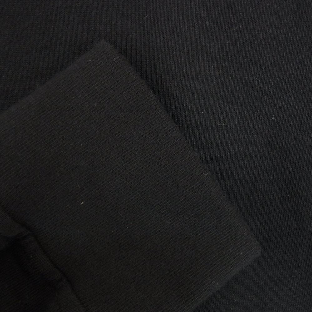 Rick Owens リックオウエンス Champion チャンピオン CM2180005 216760 20SS PULLOVER SWEAT 刺繍 ロゴ スウェット ブラック系 M【極上美品】【中古】