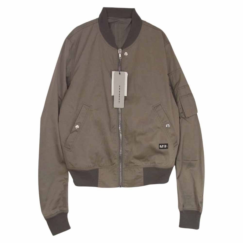 Rick Owens リックオウエンス DRKSHDW ダークシャドウ DU21S2771TAR FLIGHT BOMBER ボンバー ジャケット カーキ系 M【極上美品】【中古】