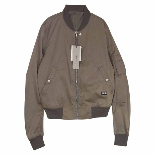Rick Owens リックオウエンス DRKSHDW ダークシャドウ DU21S2771TAR FLIGHT BOMBER ボンバー ジャケット カーキ系 M【極上美品】【中古】