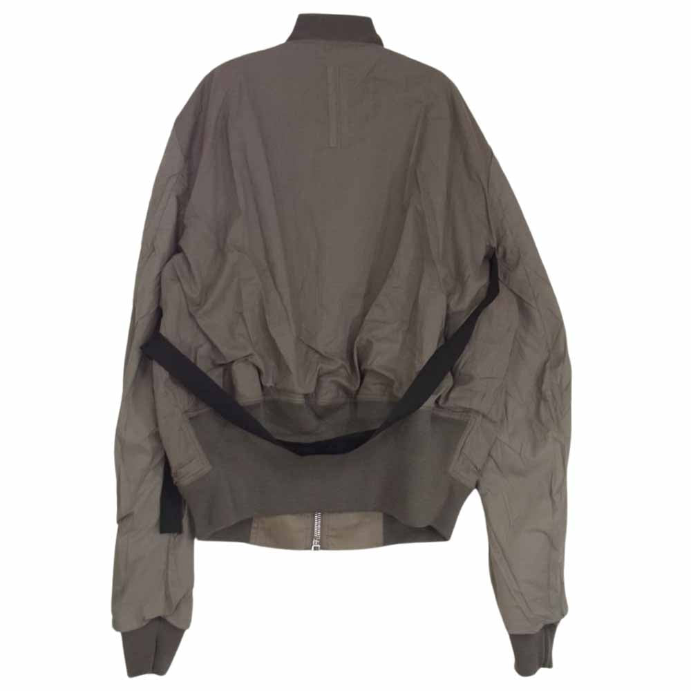 Rick Owens リックオウエンス DRKSHDW ダークシャドウ DU21S2771TAR FLIGHT BOMBER ボンバー ジャケット カーキ系 M【極上美品】【中古】