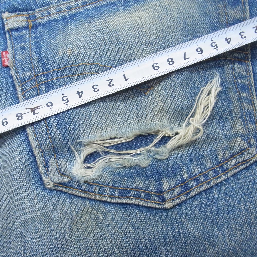Levi's リーバイス 90年代 裏刻印546 501 ストレート デニム パンツ ジーンズ インディゴブルー系 33【中古】