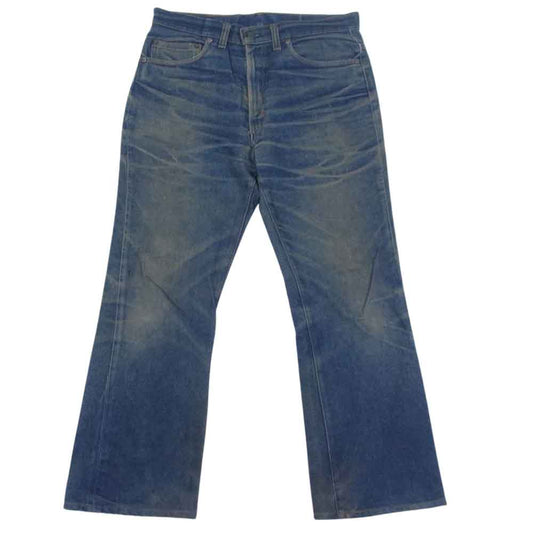Levi's リーバイス 517 0217 復刻 TALON 42 ジップフライ ブーツカット デニム パンツ インディゴブルー系 表記無し(W35程度)【中古】