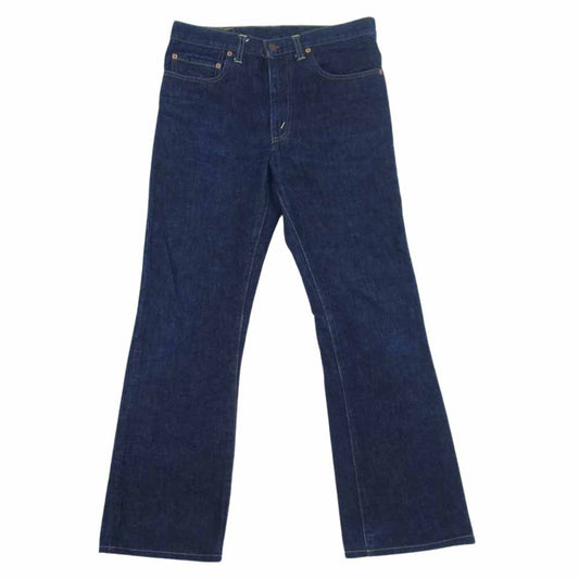 Levi's リーバイス 米国製 517-0217 裏刻印555 ブーツカット ジッパーフライ デニム パンツ インディゴブルー系 32【中古】