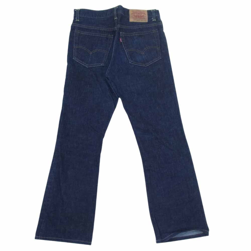 Levi's リーバイス 米国製 517-0217 裏刻印555 ブーツカット ジッパーフライ デニム パンツ インディゴブルー系 32【中古】