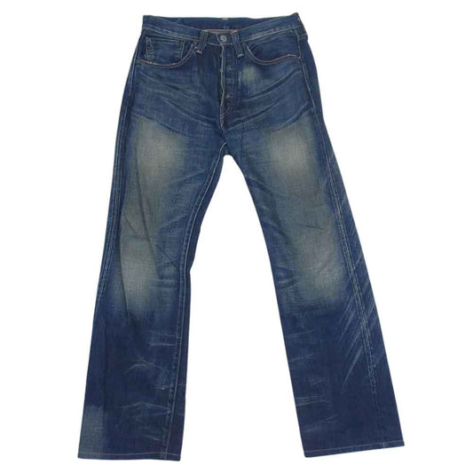 Levi's リーバイス J22 J20829 0904 日本製 501XX 47501 復刻 レプリカ USED加工 デニム パンツ インディゴブルー系 32【中古】