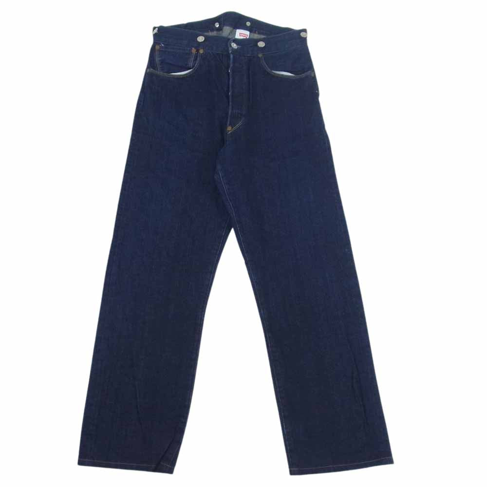 Levi's リーバイス USA製 125周年モデル 裏刻印555 片ポケ 復刻 レプリカ デニム パンツ インディゴブルー系 32【中古】