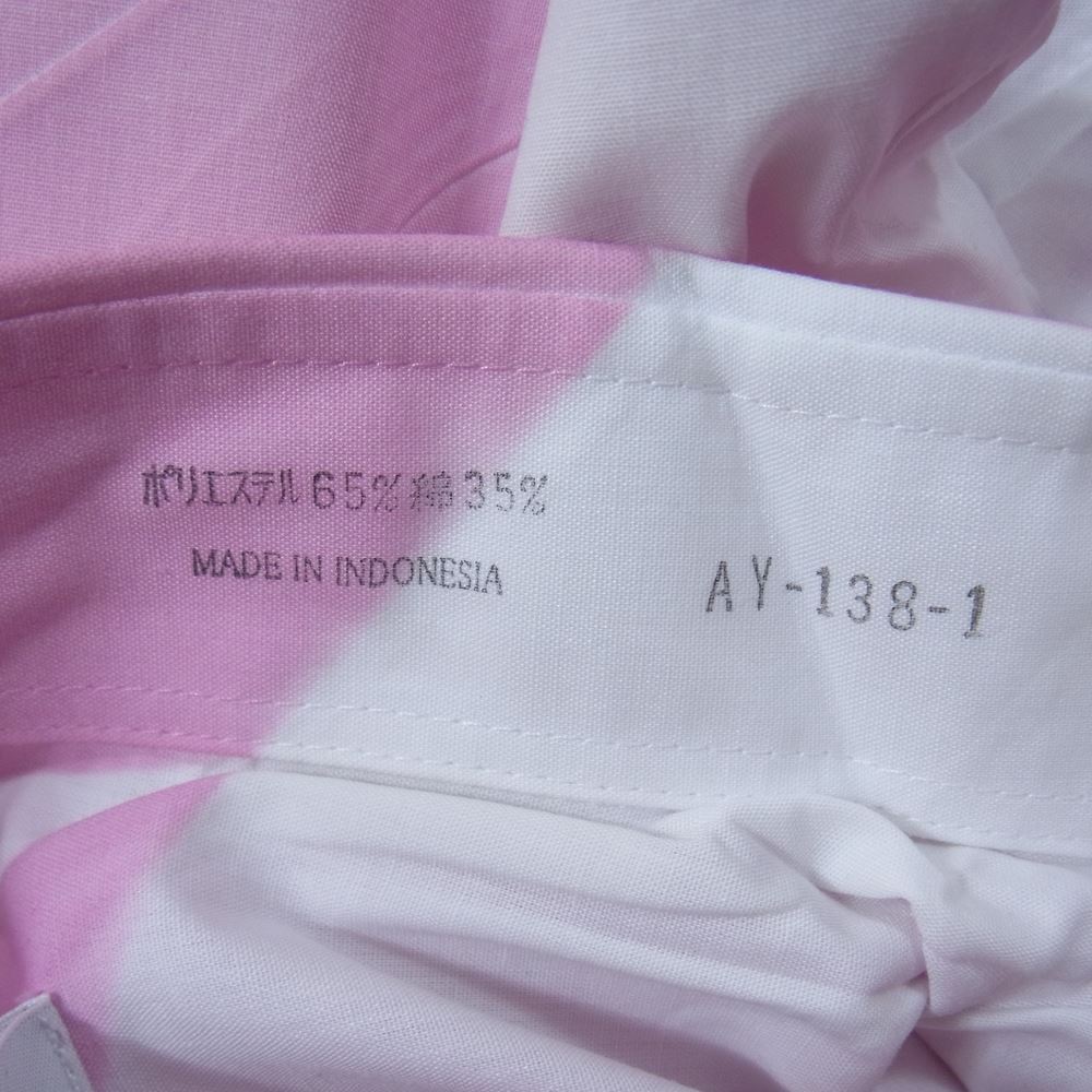 テンダーパーソン AD-TO-3337 HARD PRESS PRINTED SHIRT ハードプレス プリント シャツ ピンク系 L【美品】【中古】