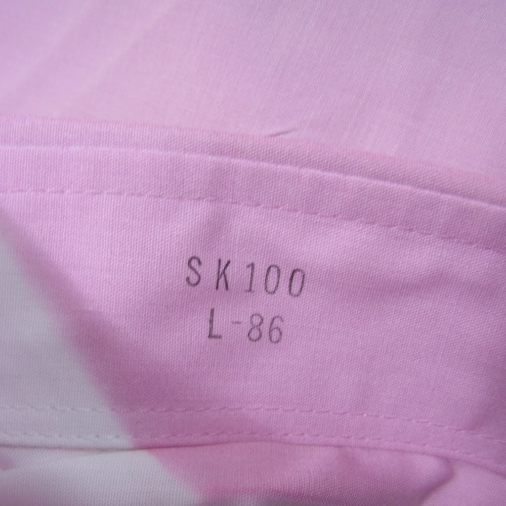 テンダーパーソン AD-TO-3337 HARD PRESS PRINTED SHIRT ハードプレス プリント シャツ ピンク系 L【美品】【中古】