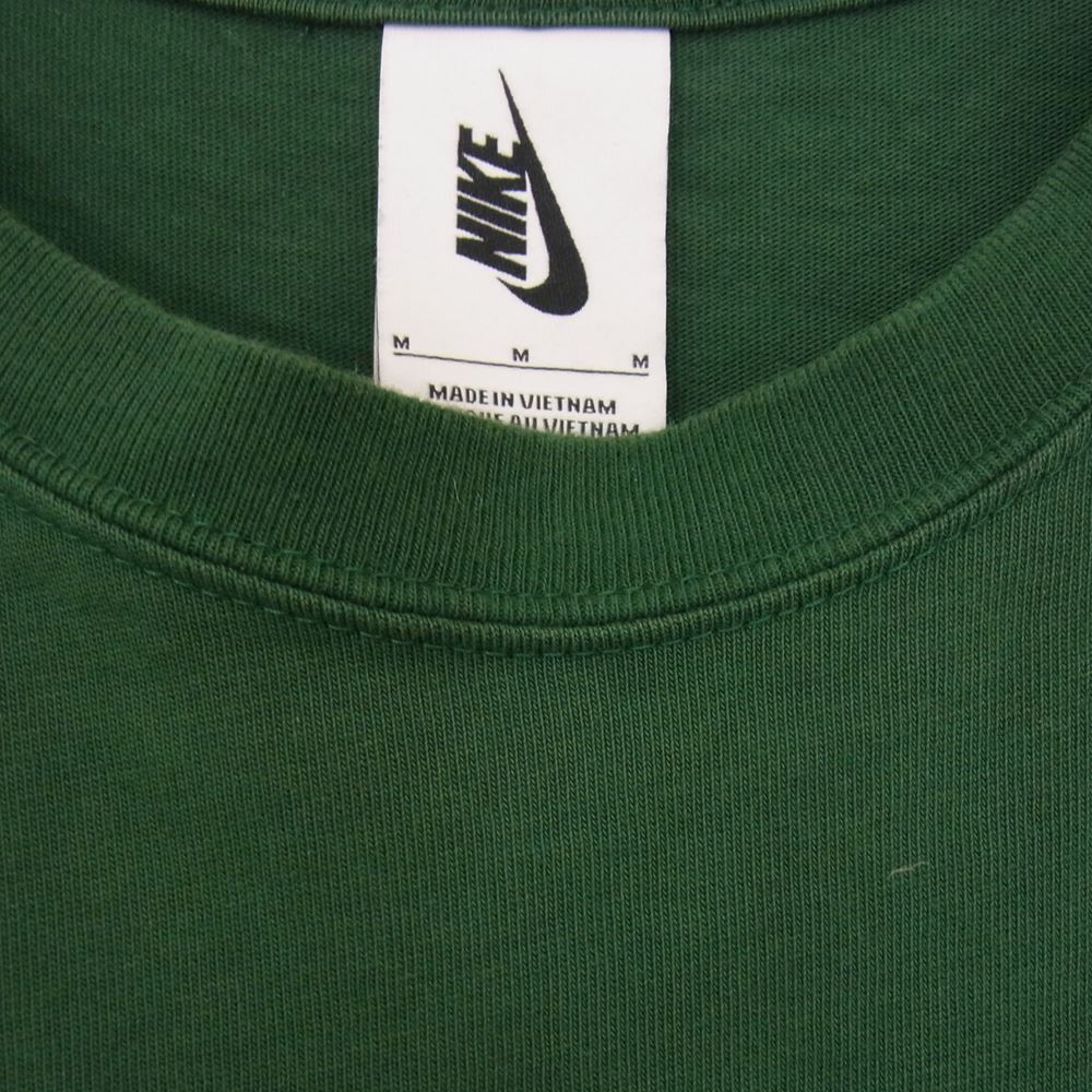 NIKE ナイキ Stussy ステューシー SS Link L/S T-Shirt プリント Tシャツ 長袖 グリーン系 M【中古】