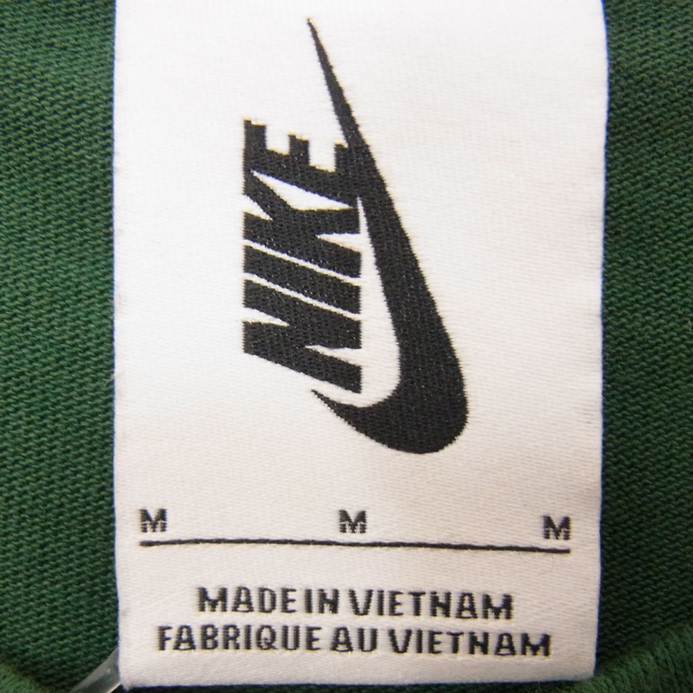 NIKE ナイキ Stussy ステューシー SS Link L/S T-Shirt プリント Tシャツ 長袖 グリーン系 M【中古】