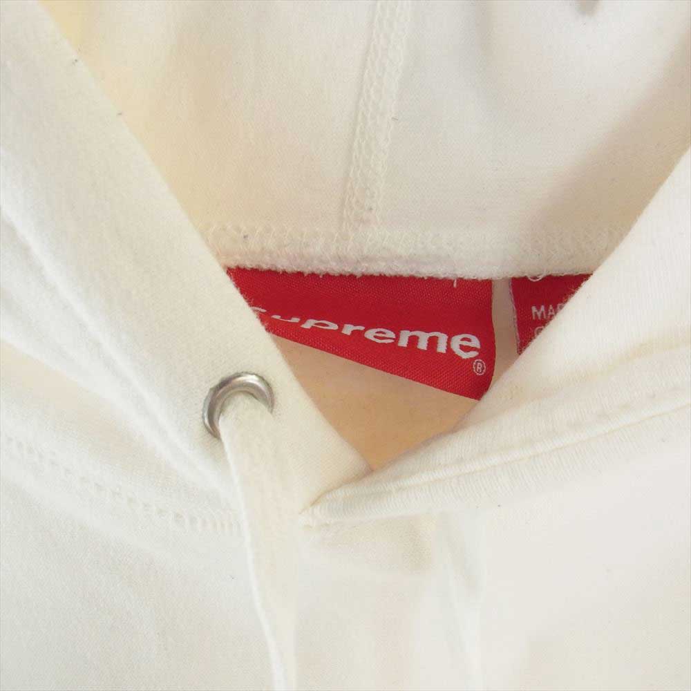 Supreme シュプリーム 22SS Small Box Logo Hooded Sweatshirt ホワイト系 S【中古】